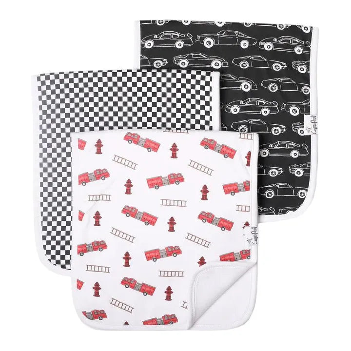 Chief Burp Cloths - Miles and Bishop