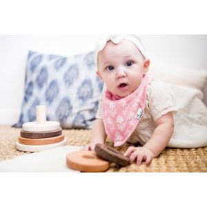 Claire Bandana Bib Set - Miles and Bishop