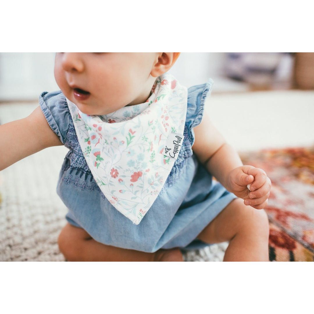 Claire Bandana Bib Set - Miles and Bishop