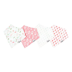 Claire Bandana Bib Set - Miles and Bishop