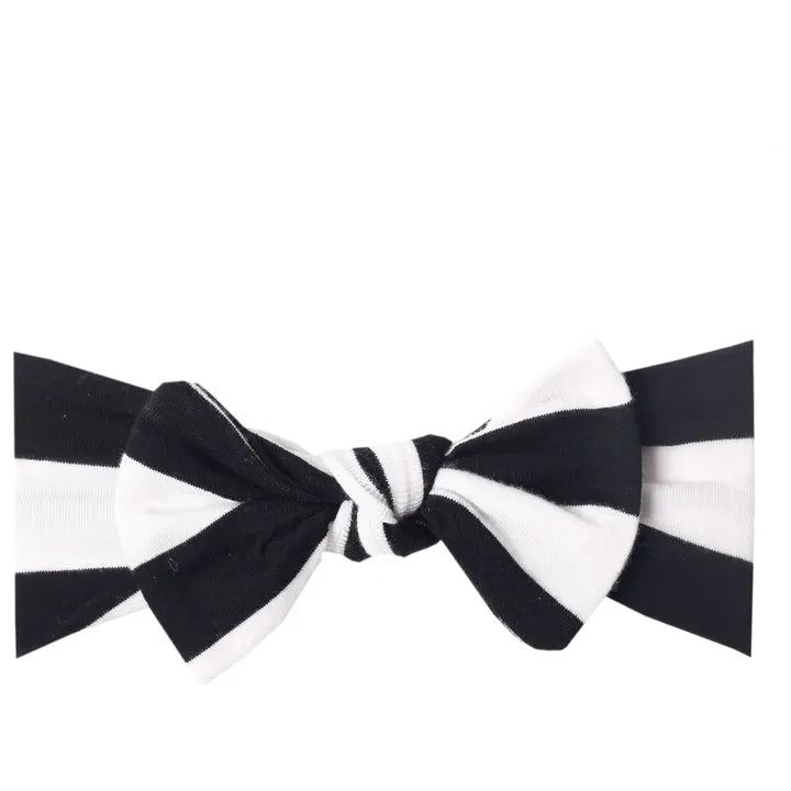 Classic Knit Headband Bow - Miles and Bishop