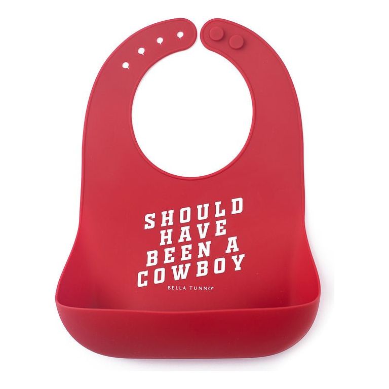 Cowboy Wonder Bib - Miles and Bishop