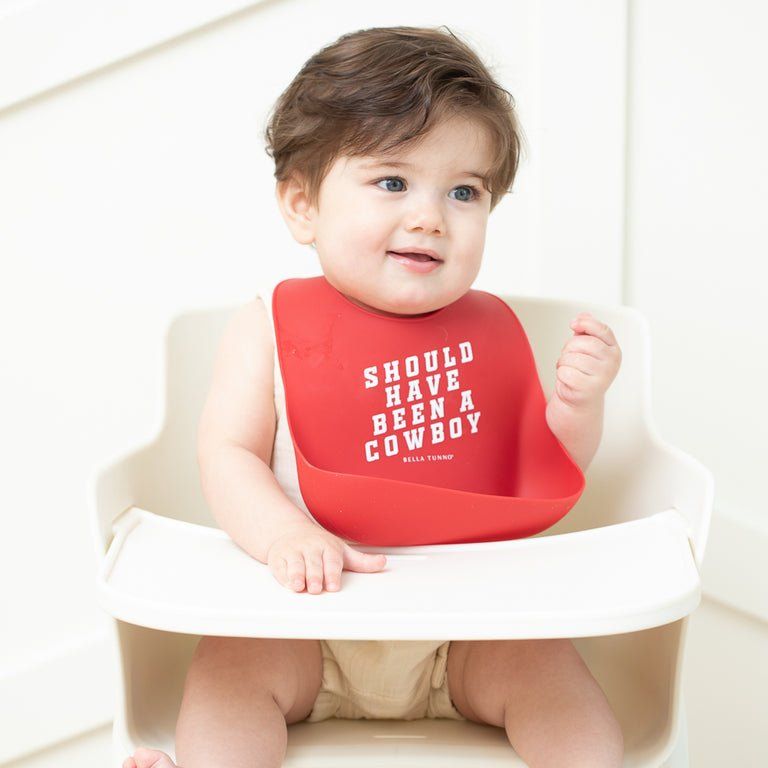 Cowboy Wonder Bib - Miles and Bishop