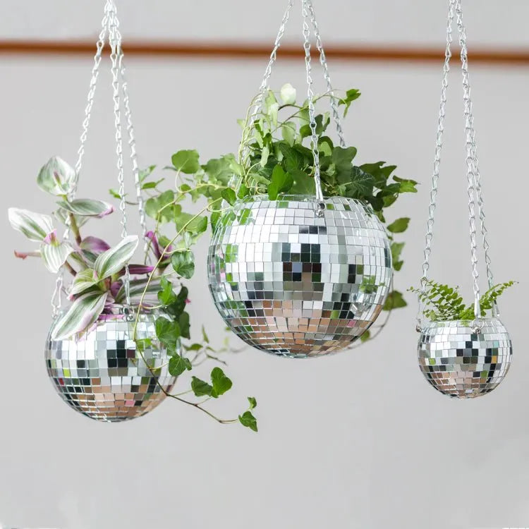 Disco Ball Planter - Miles and Bishop