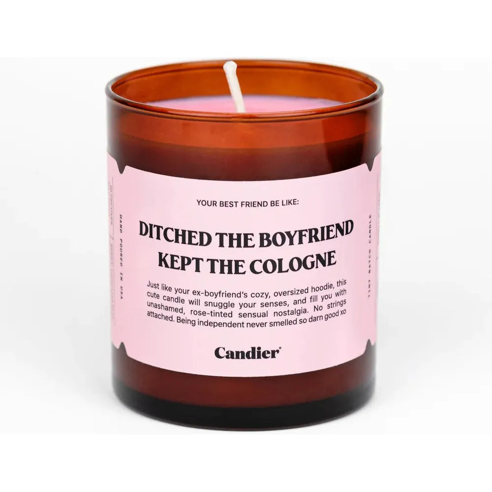 Ditched The Boyfriend Candle - Miles and Bishop