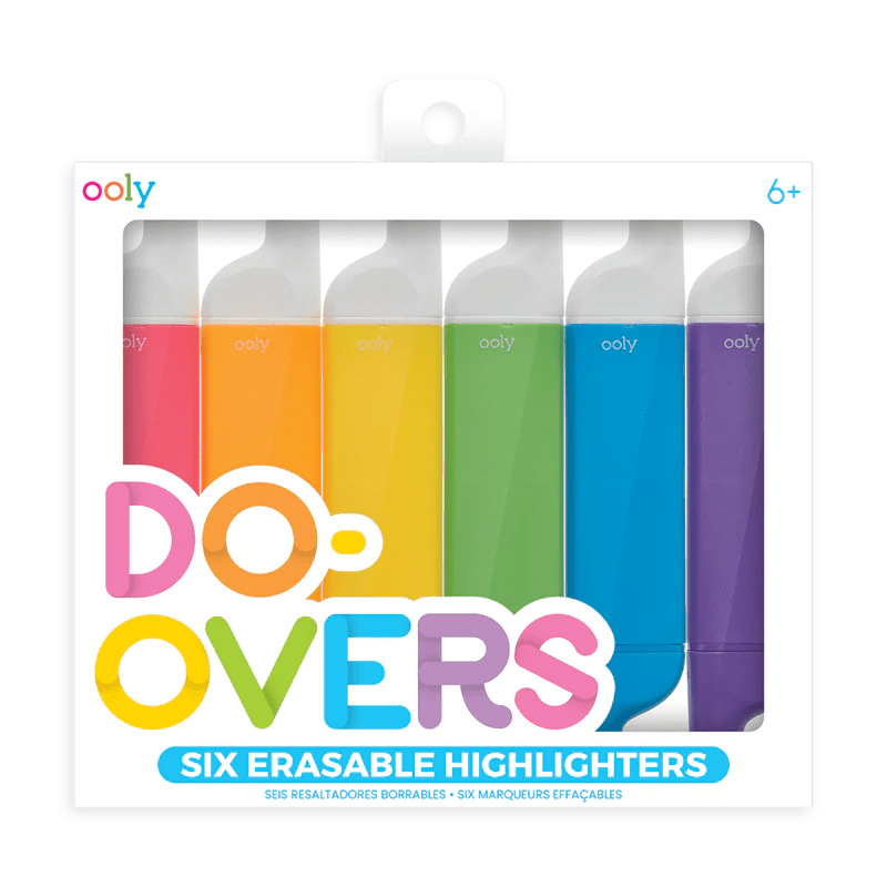 Do-Overs Erasable Highlighters - Miles and Bishop