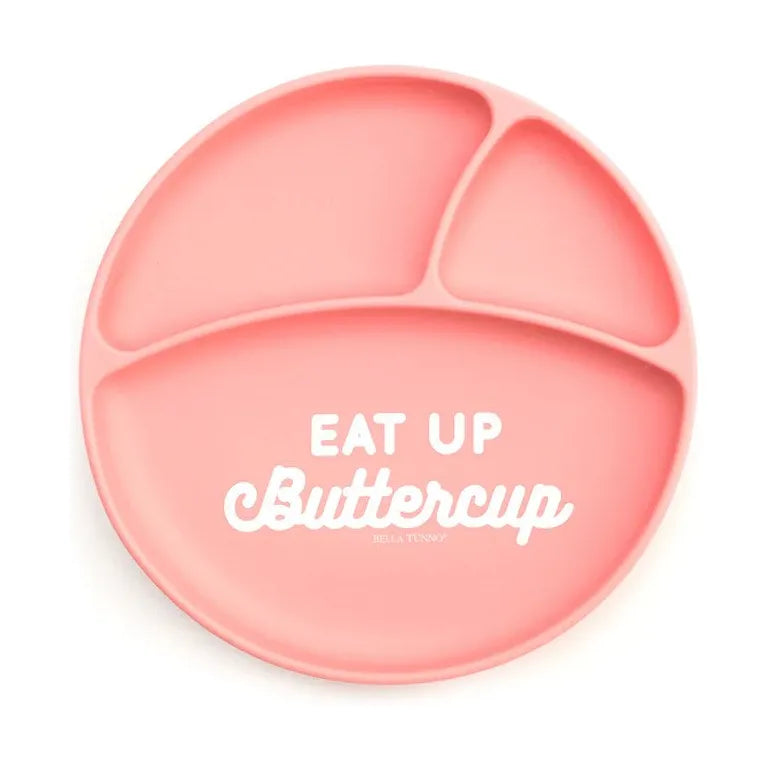 Eat Up Buttercup Wonder Plate - Miles and Bishop