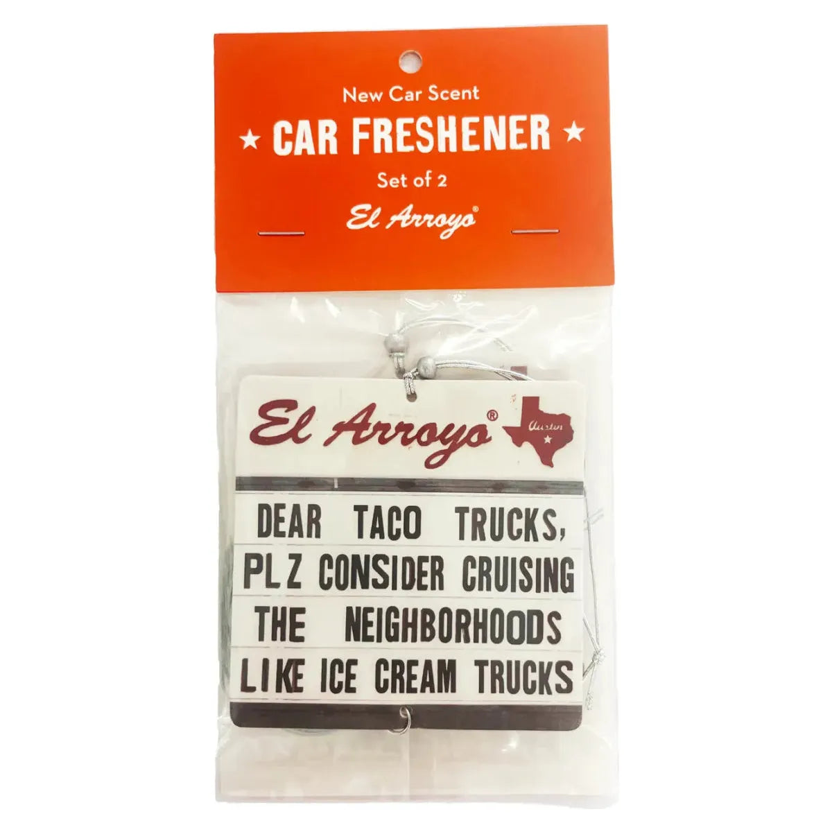 El Arroyo's Car Air Fresheners - Miles and Bishop