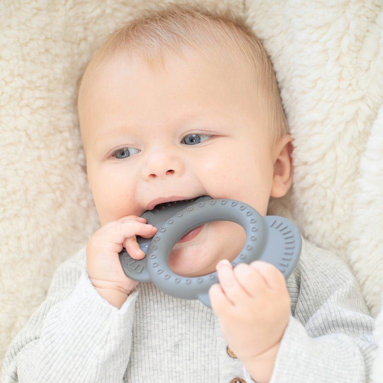 Elephant Rattle Teether - Miles and Bishop