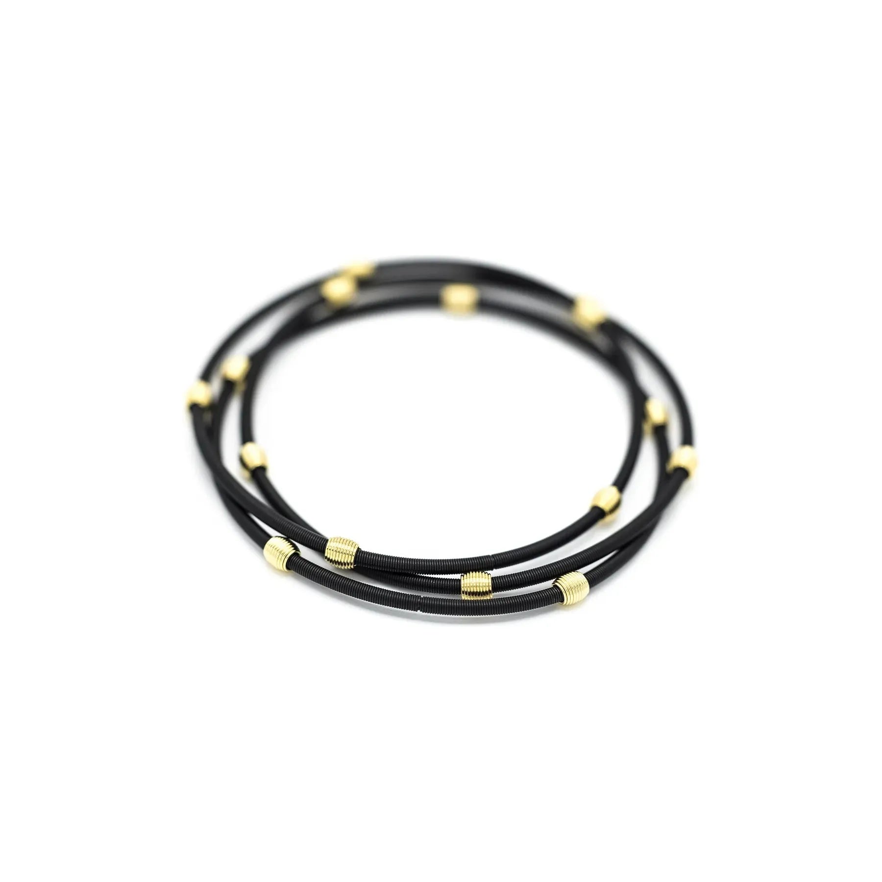 E&O Matte Black Beaded Dia® Bracelets - Miles and Bishop