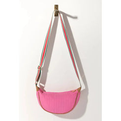 Ezra Crossbody In Pink - Miles and Bishop