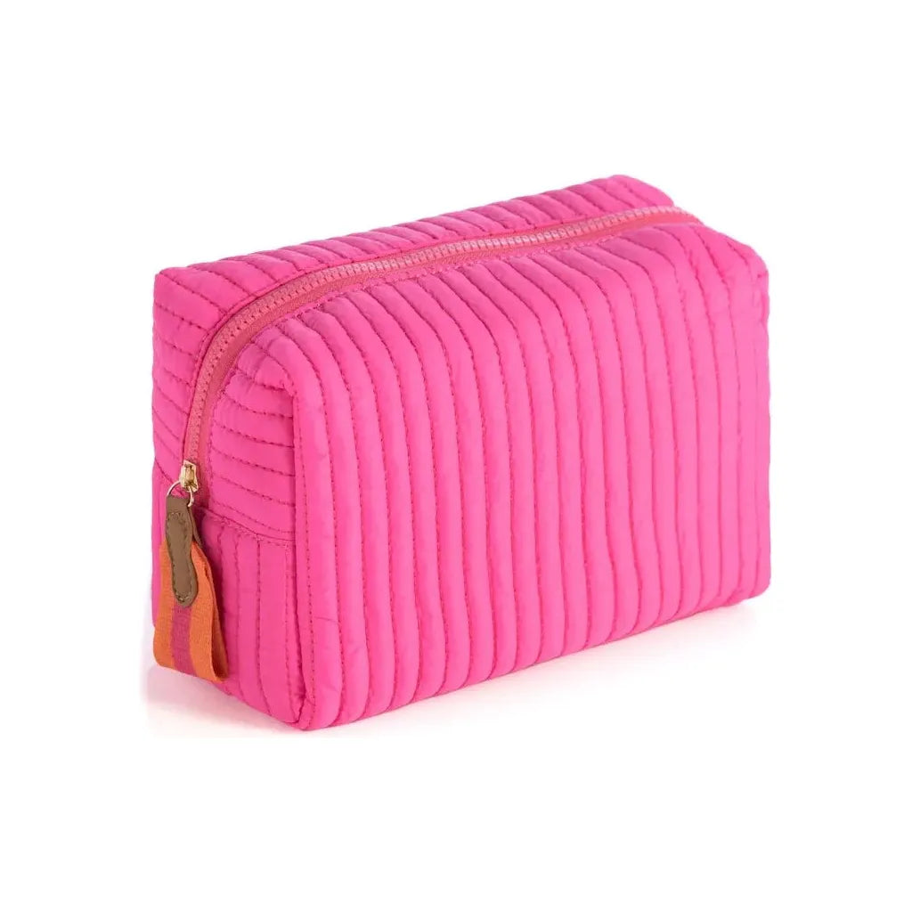 Ezra Magenta Large Cosmetic Bag - Miles and Bishop