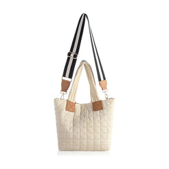 Ezra Tote in Ivory - Miles and Bishop