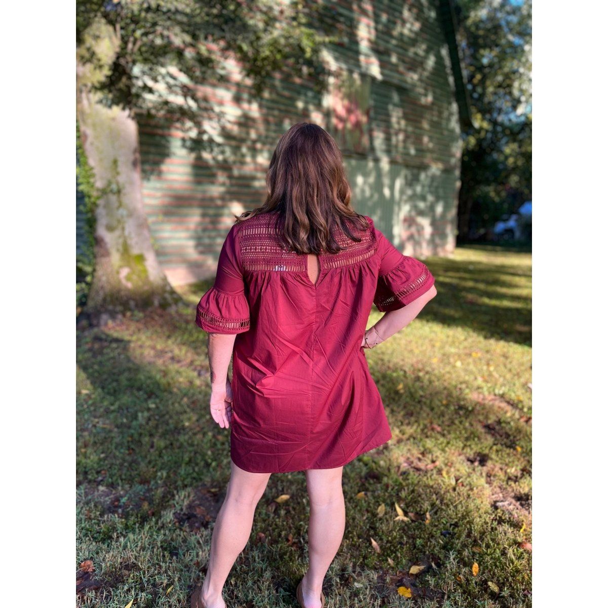 Fall Favorite Mini Dress - Miles and Bishop