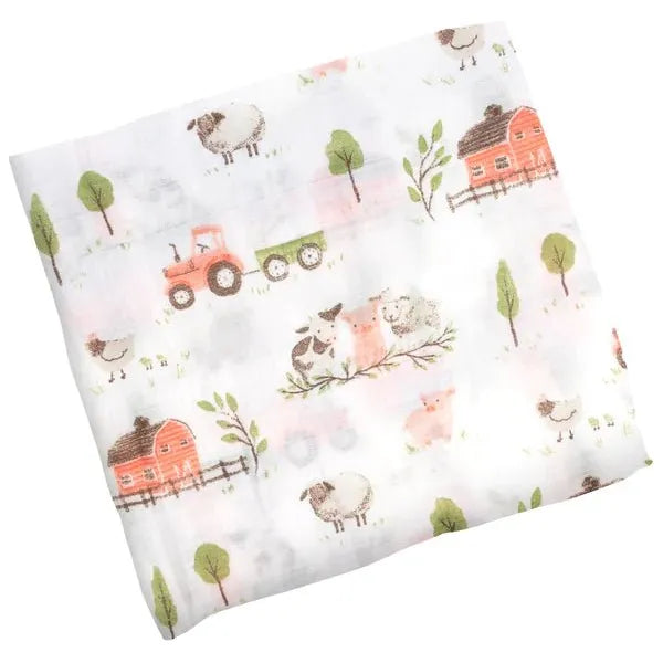 Farm Muslin Swaddle - Miles and Bishop