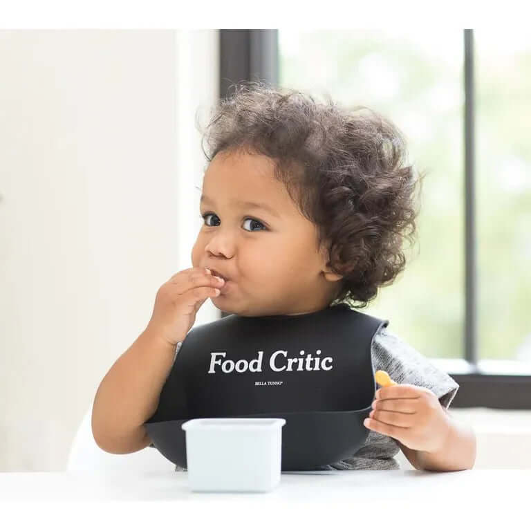 Food Critic Silicone Bib - Miles and Bishop