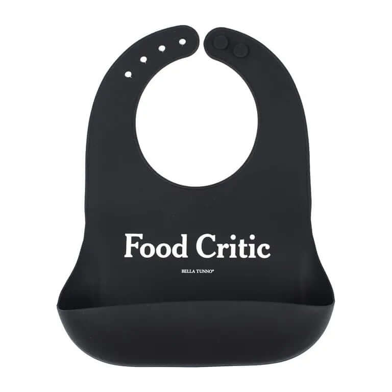 Food Critic Silicone Bib - Miles and Bishop