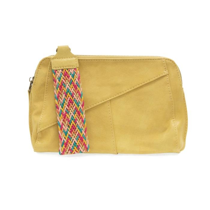 Gigi Crossbody with Woven Wrist Strap - Miles and Bishop