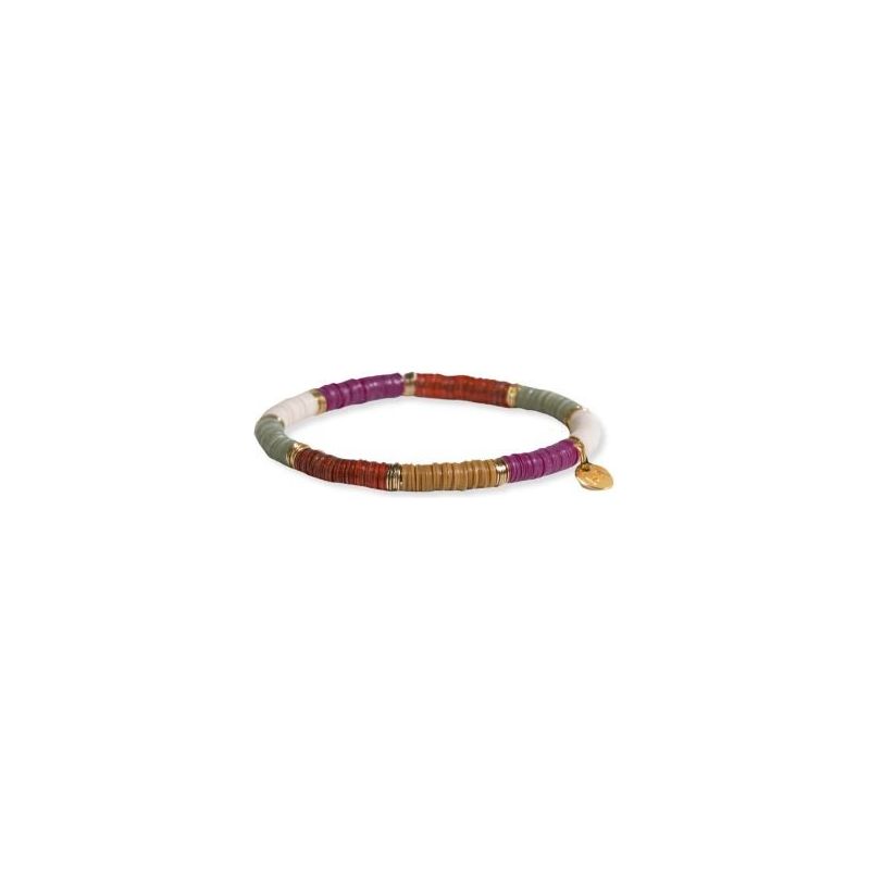 Grace Gold Color Block Bracelet - Miles and Bishop