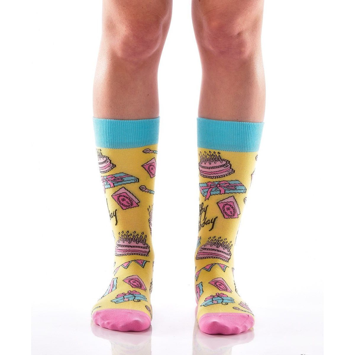 Happy Birthday Crew Socks - Miles and Bishop