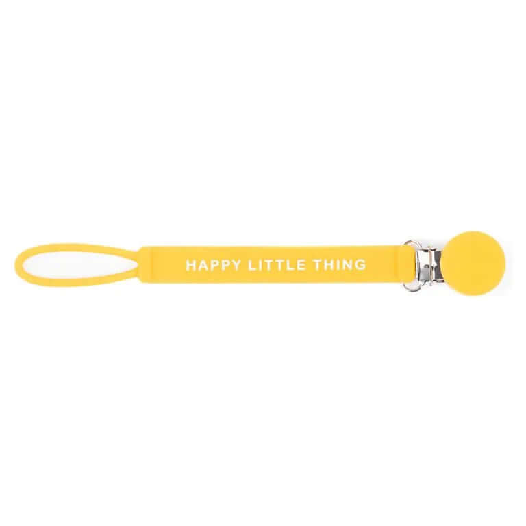 Happy Little Thing Pacifier Clip - Miles and Bishop