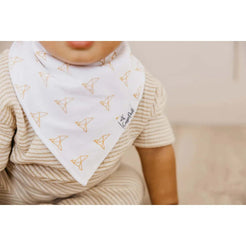 Haven Bandana Bib Set - Miles and Bishop