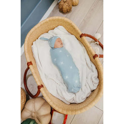 Hayden Knit Swaddle Blanket - Miles and Bishop