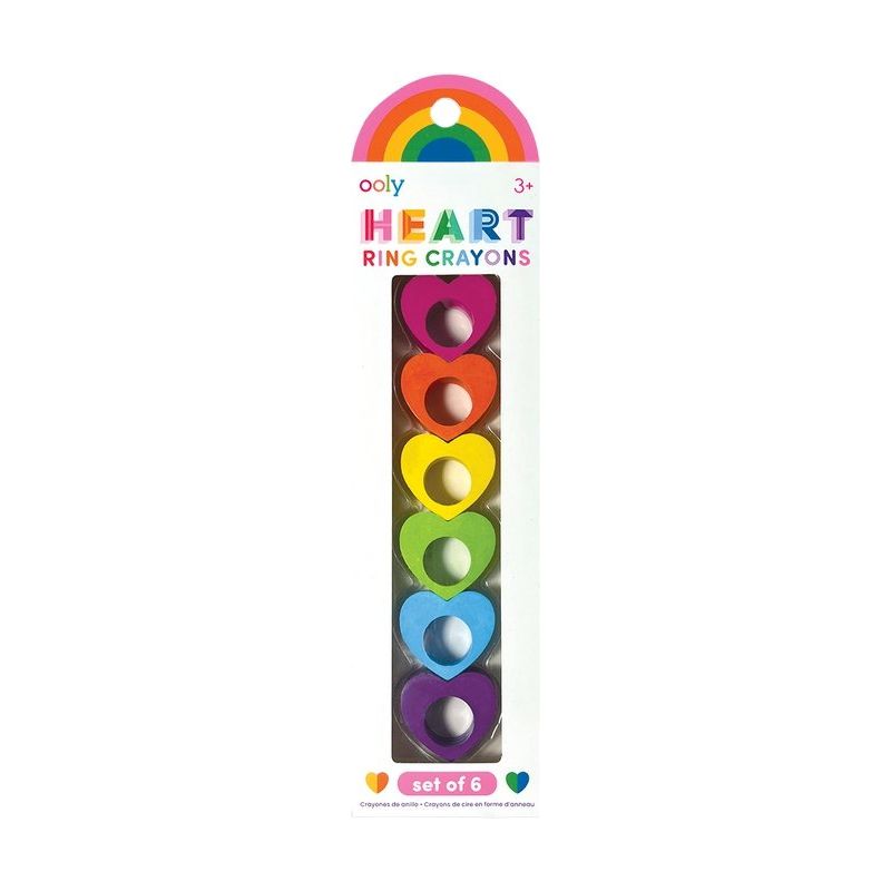 Heart Ring Crayons - Miles and Bishop