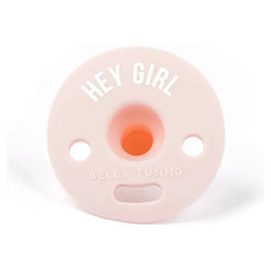 Hey Girl Bubbi Pacifier - Miles and Bishop