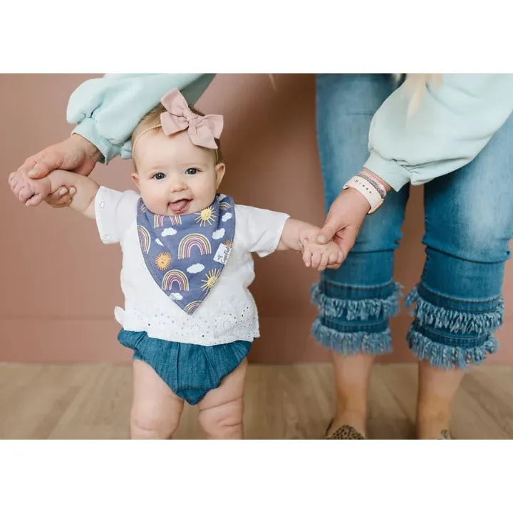 Hope Bandana Bib Set - Miles and Bishop