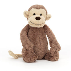 Jellycat Bashful Monkey - Miles and Bishop