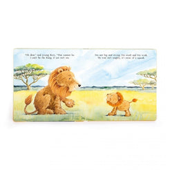 Jellycat The Very Brave Lion Book - Miles and Bishop