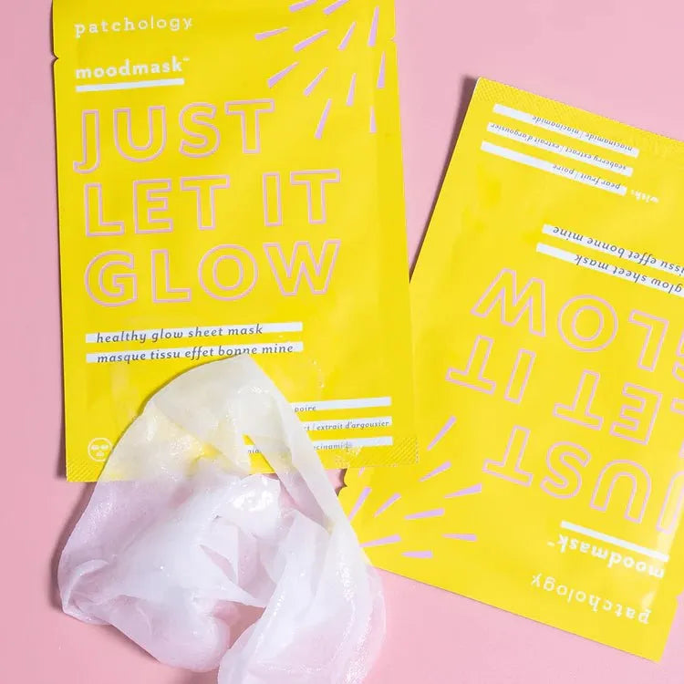 Just Let It Glow | Brightening Face Sheet Mask - Miles and Bishop