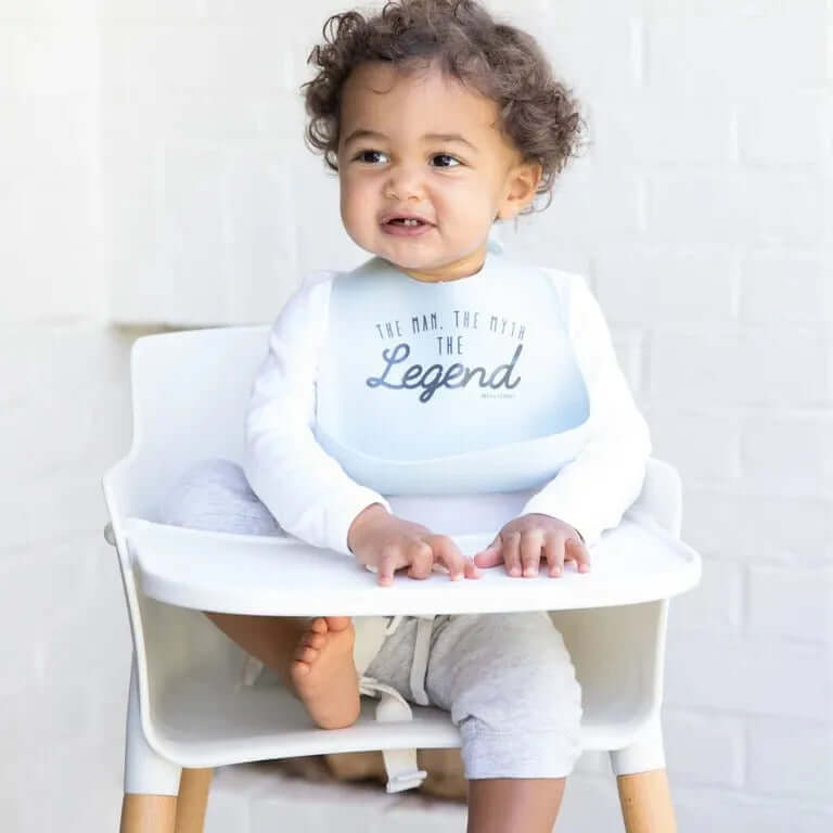 Legend Silicone Bib - Miles and Bishop