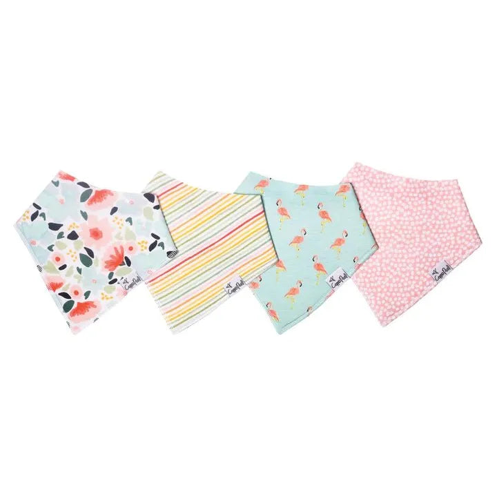 Leilani Bandana Bib Set - Miles and Bishop