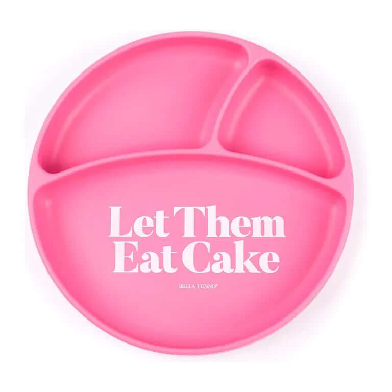 Let Them Eat Cake Suction Plate - Miles and Bishop