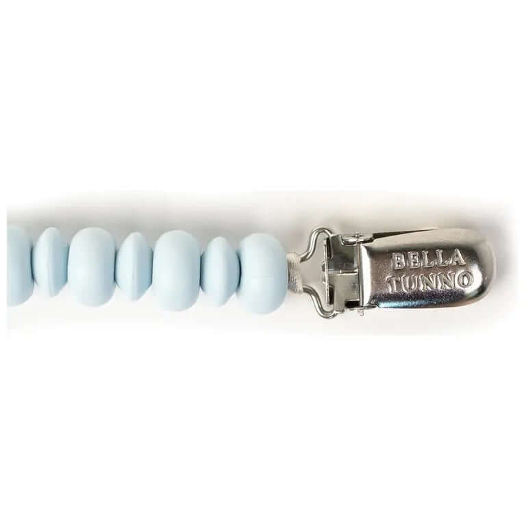 Light Blue Pacifier Clip - Miles and Bishop