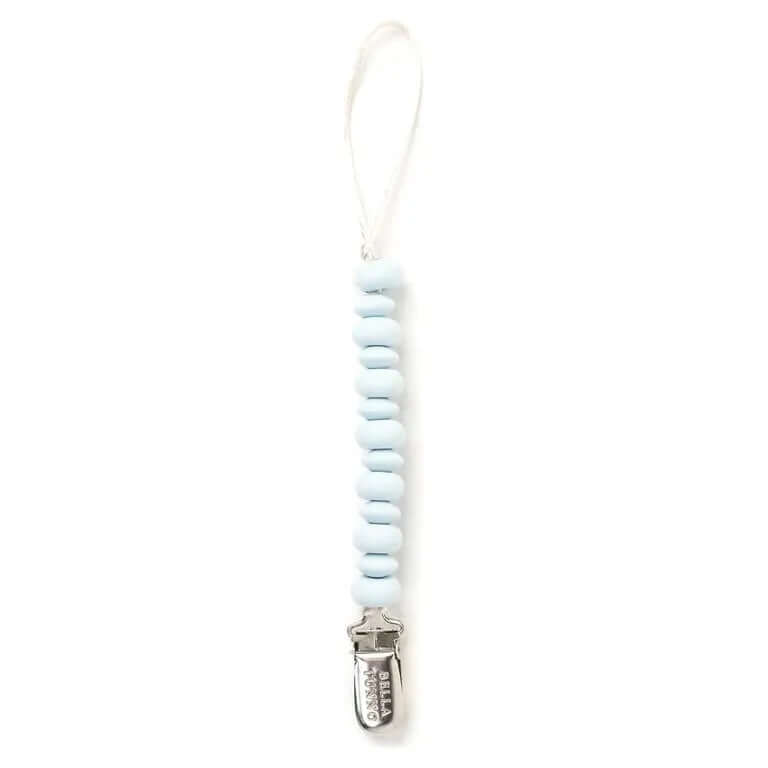 Light Blue Pacifier Clip - Miles and Bishop