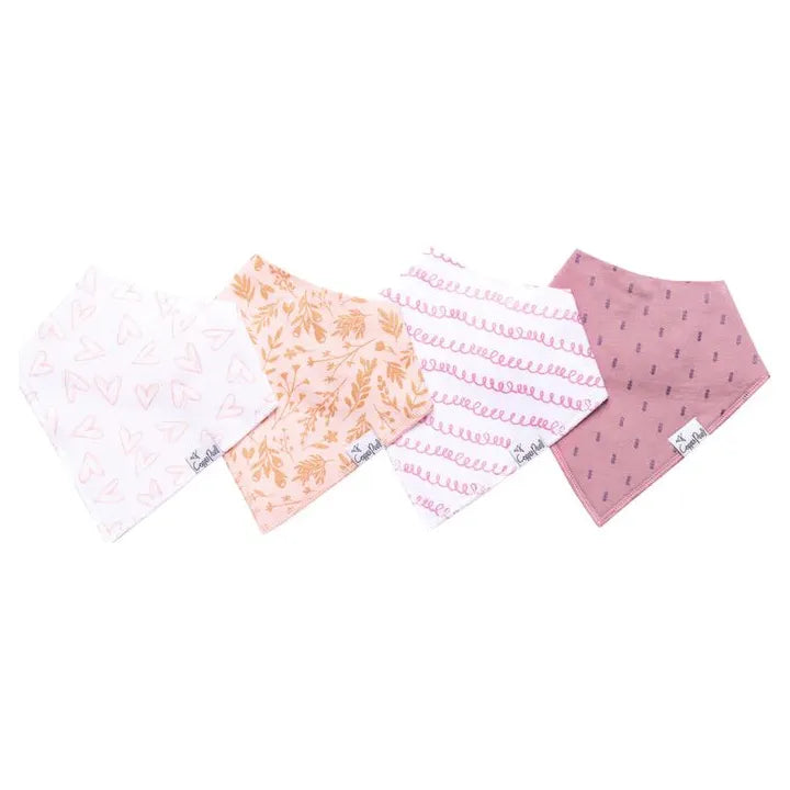 Lola Bandana Bib Set - Miles and Bishop