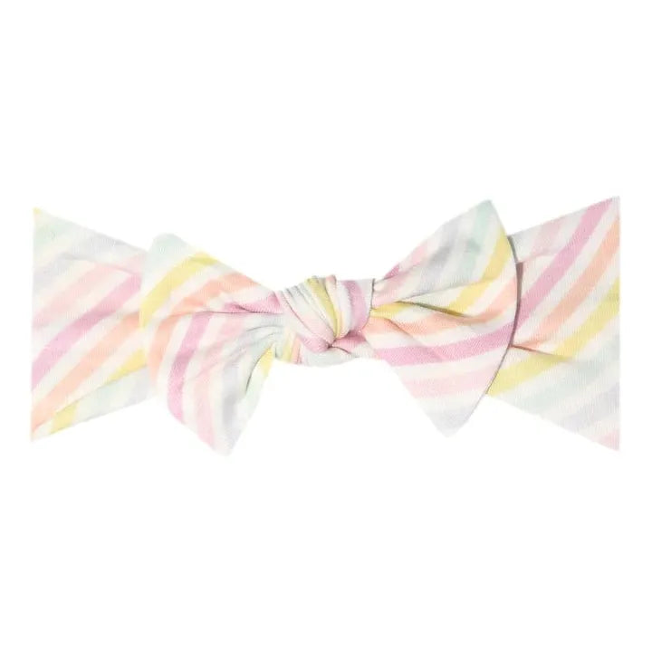 Lucky Knit Headband Bow - Miles and Bishop