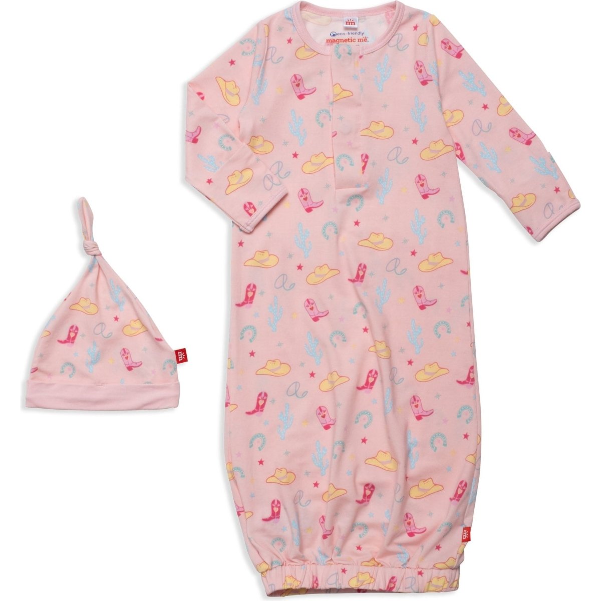 Magnetic Me Not My First Rodeo Gown + Hat Set - Miles and Bishop