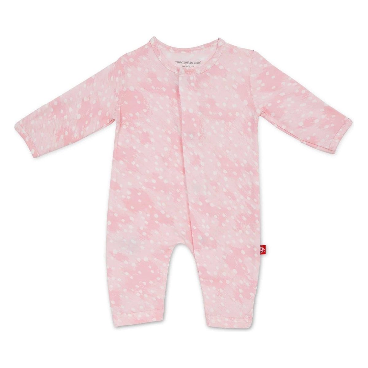 Magnetic Me Pink Doeskin Coverall - Miles and Bishop