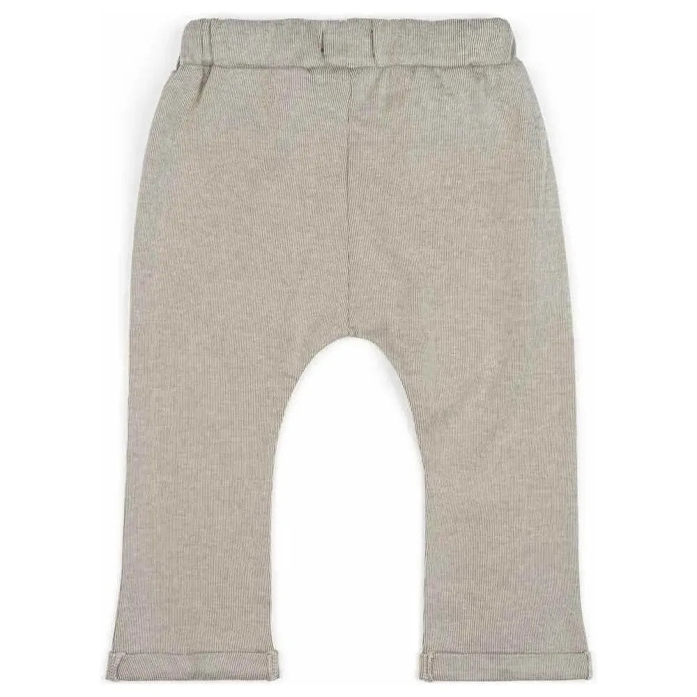 Milkbarn Grey Pinstripe Baby Jogger Pants - Miles and Bishop