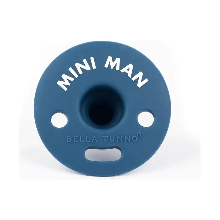 Mini Man Bubbi Pacifier - Miles and Bishop