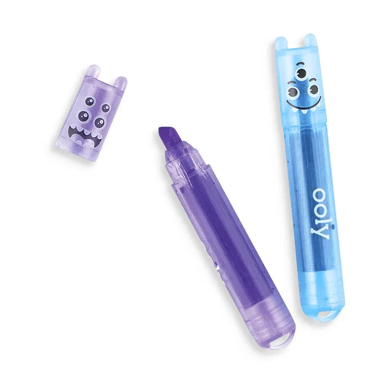 Mini Monster Scented Highlighter Markers - Miles and Bishop