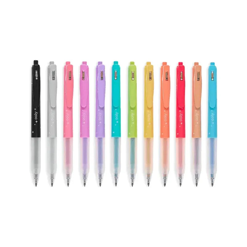 Oh My Glitter Gel Pens (set of 20) - Miles and Bishop