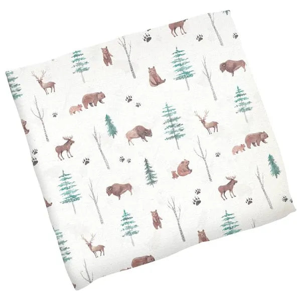 Outdoor Muslin Swaddle Blanket - Miles and Bishop