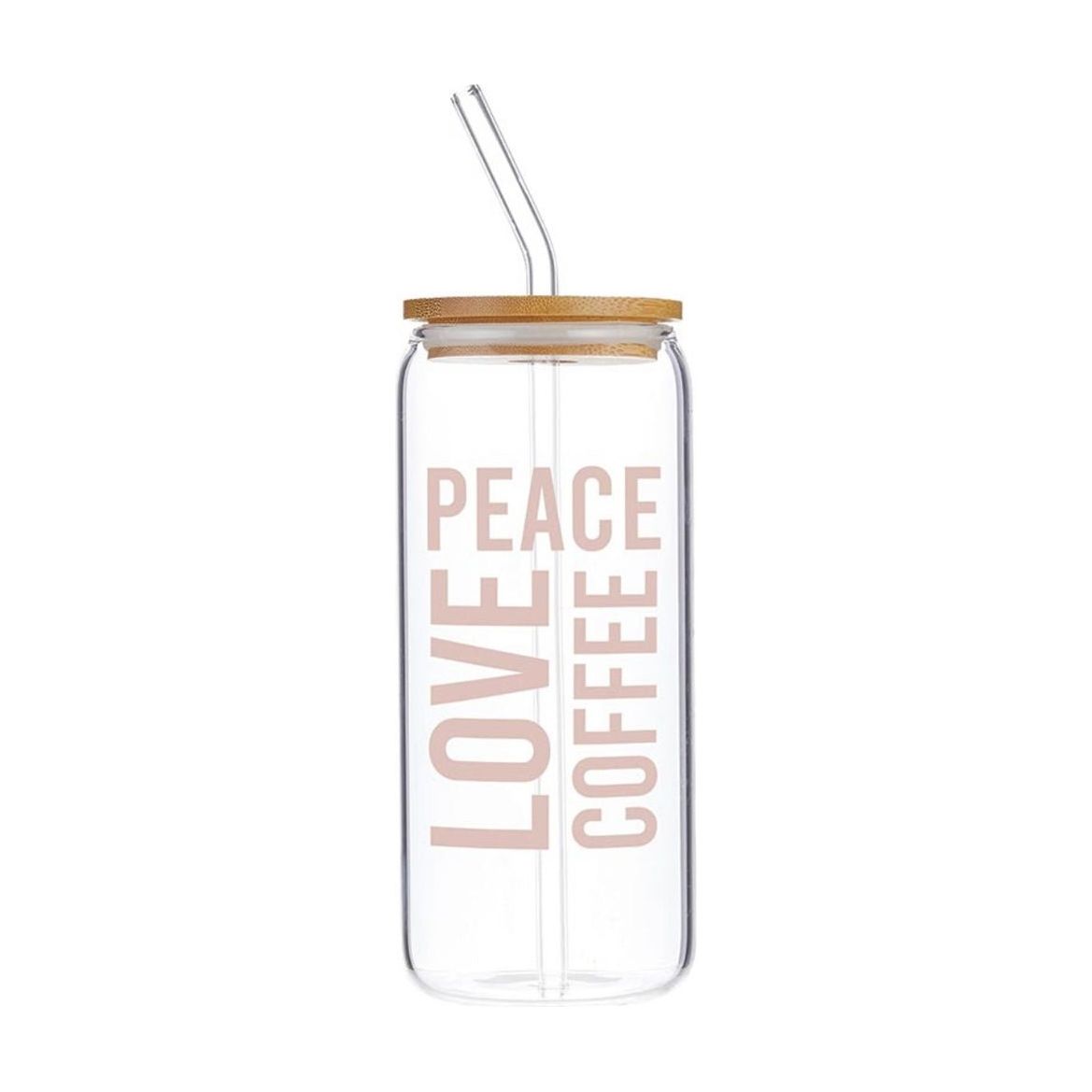 Peace, Love, Coffee Cold Brew Tumbler - Miles and Bishop