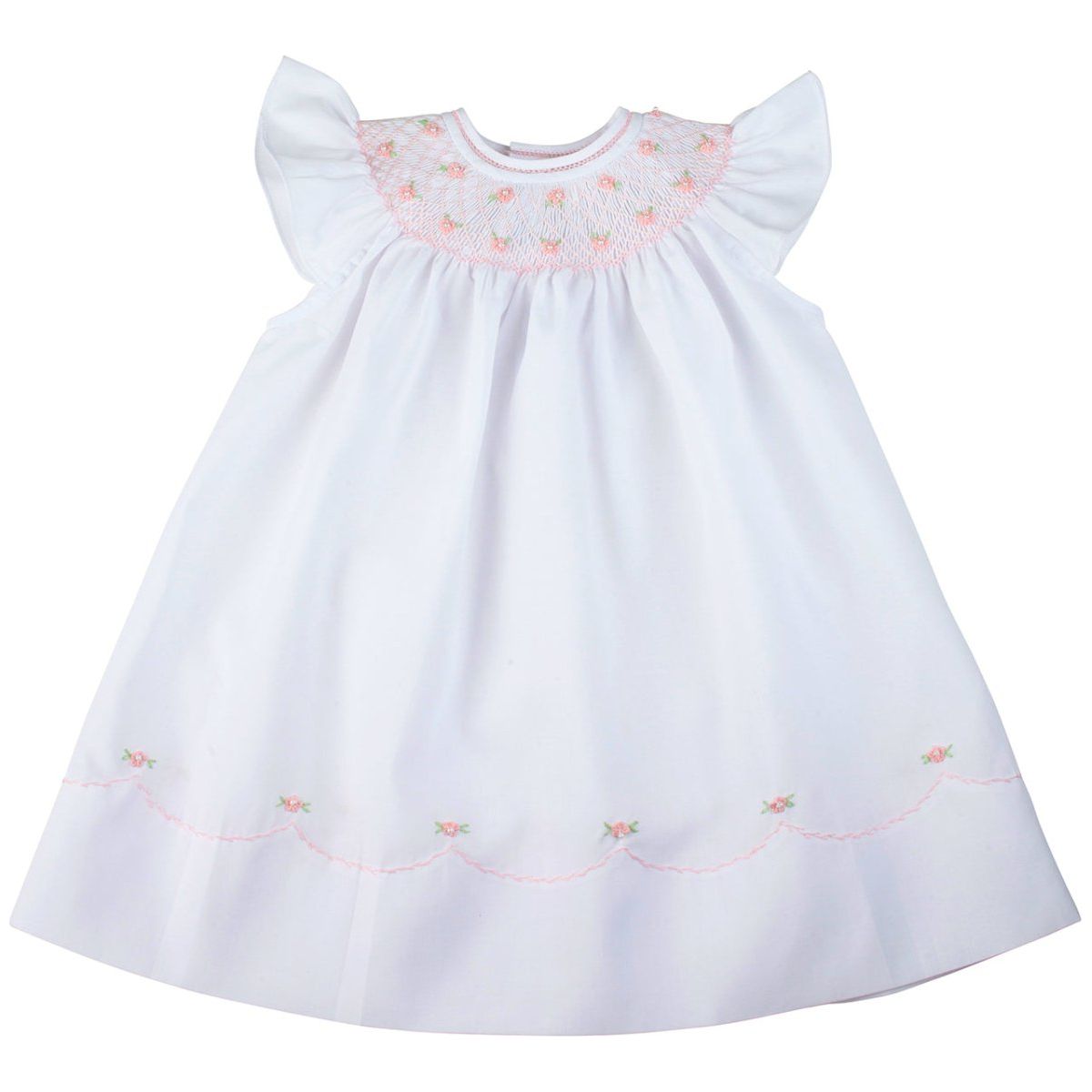 Pearl Flower Bishop Dress - Miles and Bishop