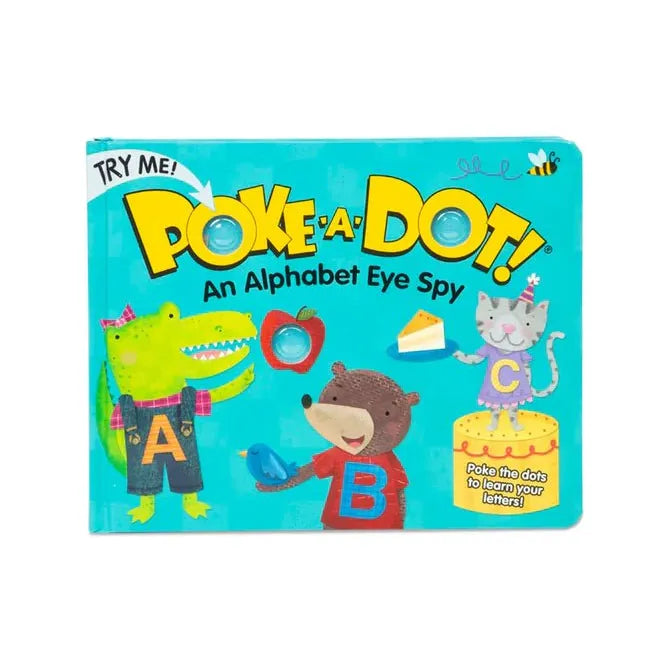 Poke-a-Dot - An Alphabet Eye Spy Board Book - Miles and Bishop